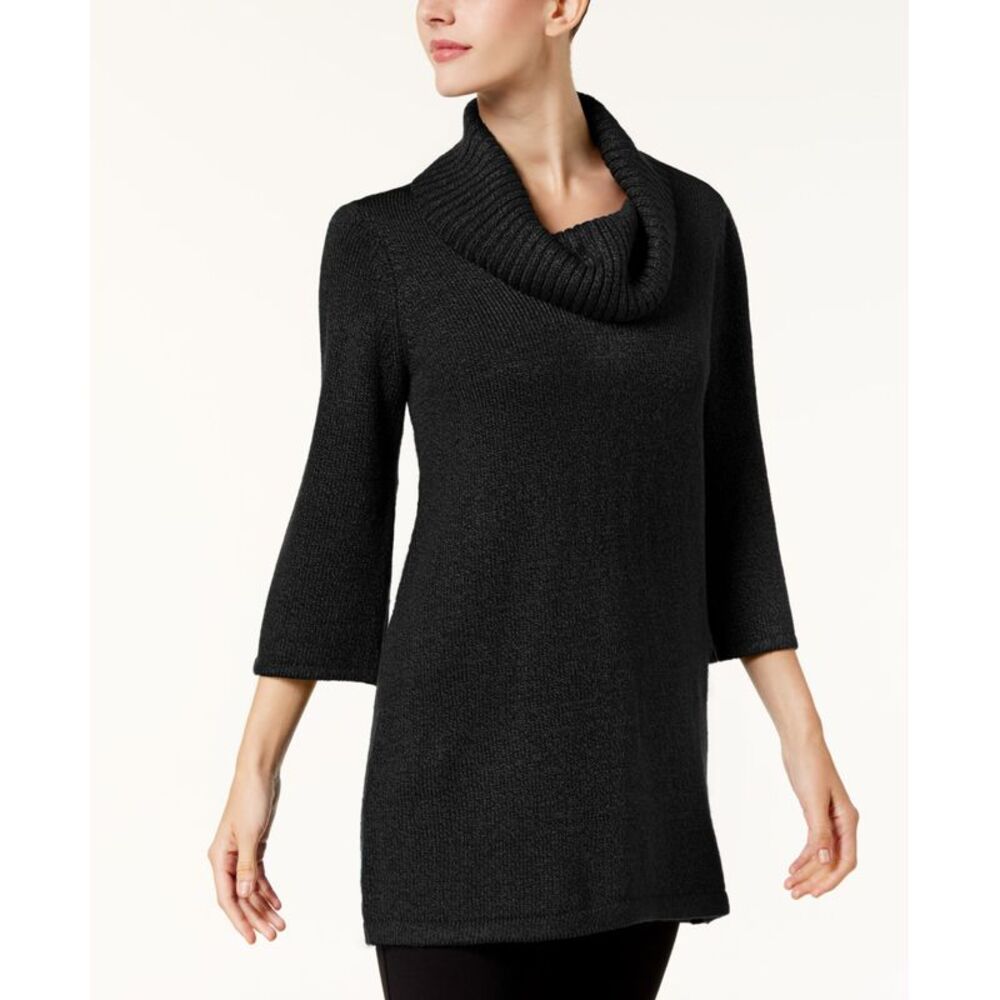 Karen Scott Petite Cowl Neck Sweater